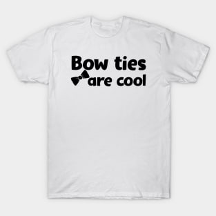 Bow ties are cool | Doctor Who T-Shirt